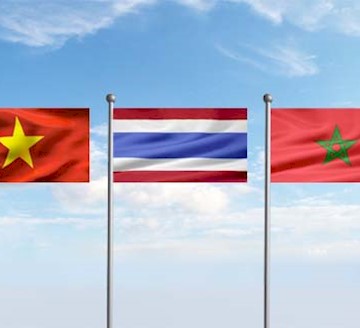 New affiliates in Thailand, Vietnam and Morocco