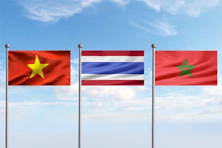 Nieuwe filialen in Vietnam, Thailand en Marokko