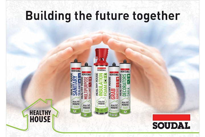 Soudal Healthy House® : meer duurzame opties in alle productgroepen
