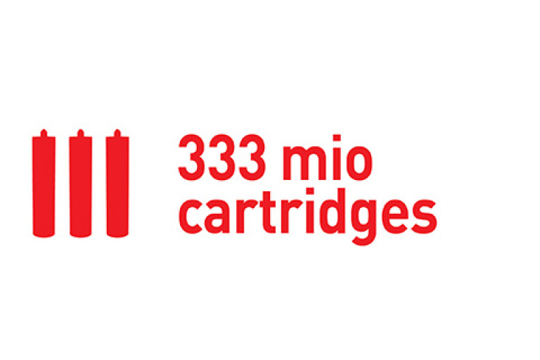 333 mio cartridges