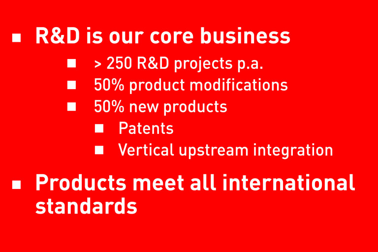 R&D is our core business EN