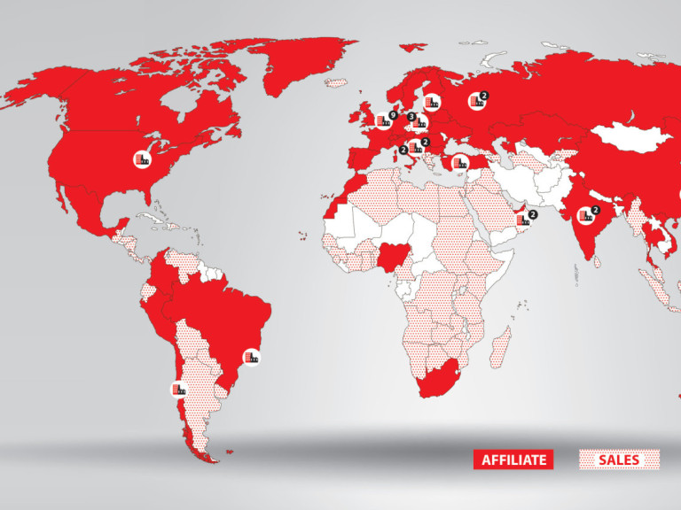 world map