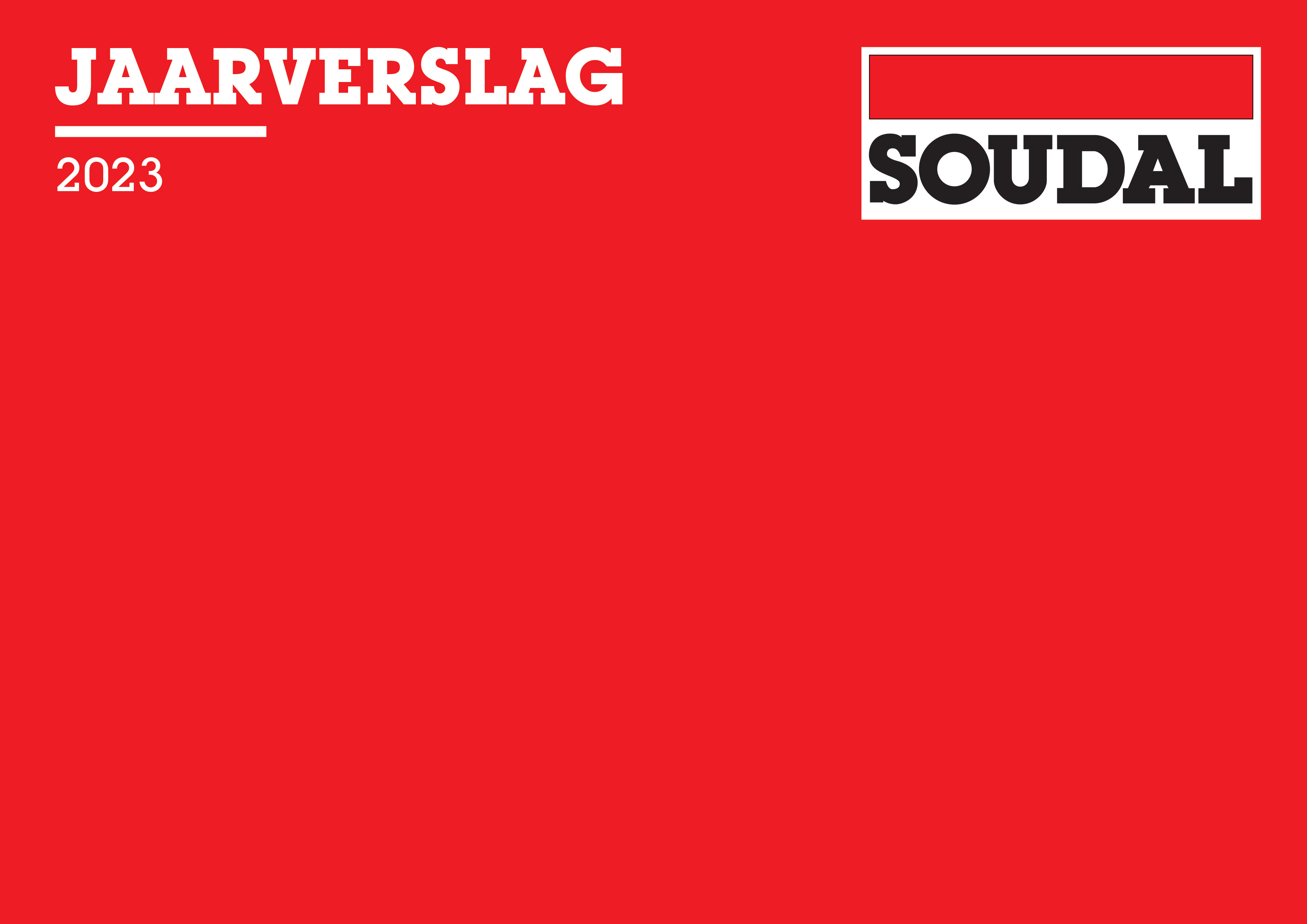 Soudal jaarverslag 2023